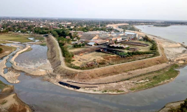 HOY / Obras en la Costanera de Pilar continúan en sostenido avance