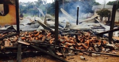 La Nación / Invasores de ganadera Pindó quemaron retiro y causaron perjuicios multimillonarios