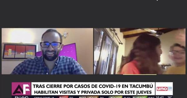 “¡Por fin aparezco en la tele!” expresó el pequeño de la Ministra Cecilia Pérez