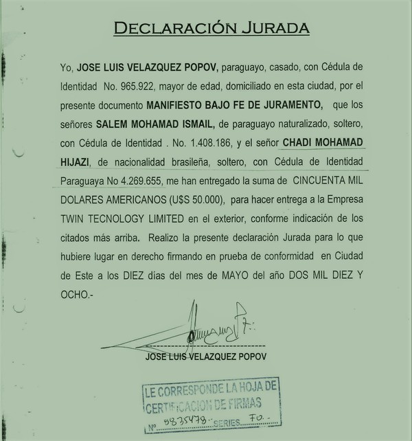 Diputado LIBERAL intermedio para “BLANQUEAR” estafador y lavador de dinero