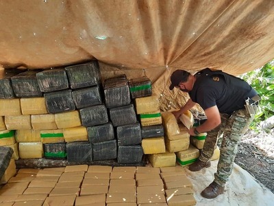 Incautan más de una tonelada de droga en Yby Pytá » Ñanduti
