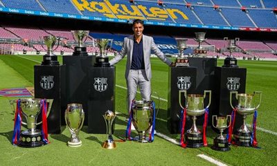 Así fue la emotiva despedida de Luis Suárez del Barcelona