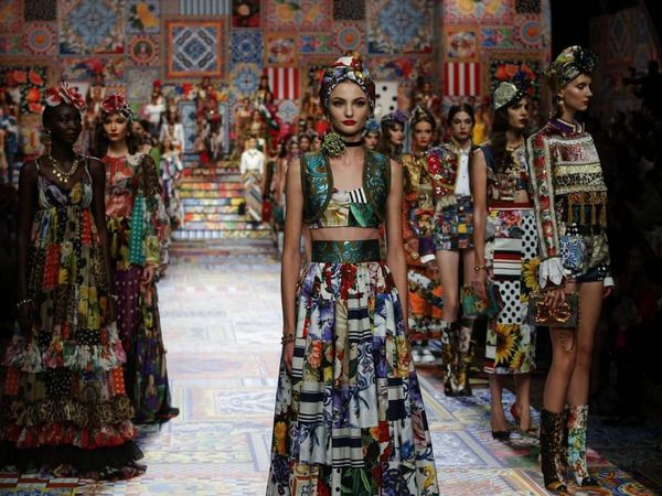 Un estallido de colores con la firma de Dolce&Gabbana