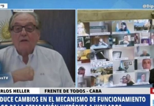 Acto sexual de un diputado argentino en plena sesión virtual desata escándalo
