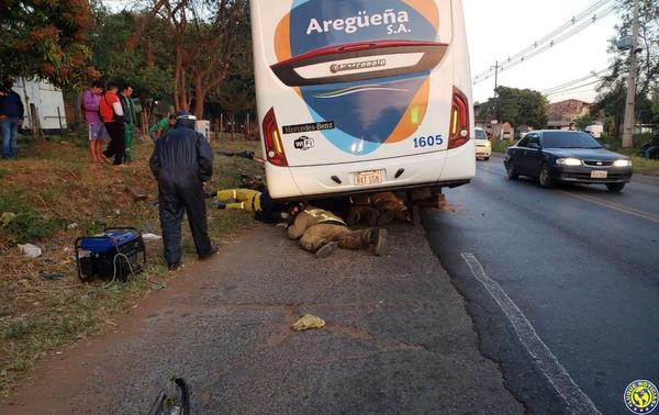 Fiscalía imputa a colectivero por fatal accidente •