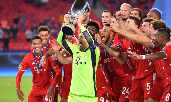Bayern Munich levantó la Supercopa de Europa