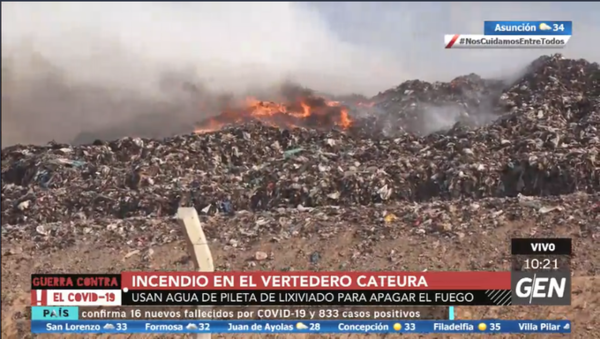 HOY / Enrique Ortuoste, de la Empresa Empo, sobre el incendio en Cateura