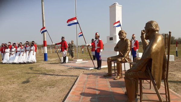 Mandatario inauguró obras en sitios históricos de la Guerra Grande y comprometió más recursos para Ñeembucú - El Trueno