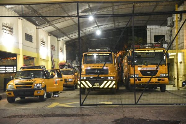 Bomberos denuncian a Municipalidad de Asunción por falta de desembolso del presupuesto: "No contamos con recursos" » Ñanduti