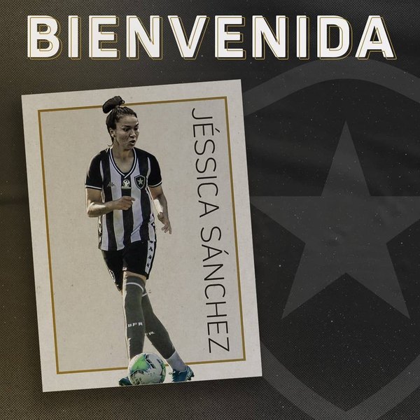 Como una 'gloriosa', Jéssica Sánchez fue presentada en el Botafogo
