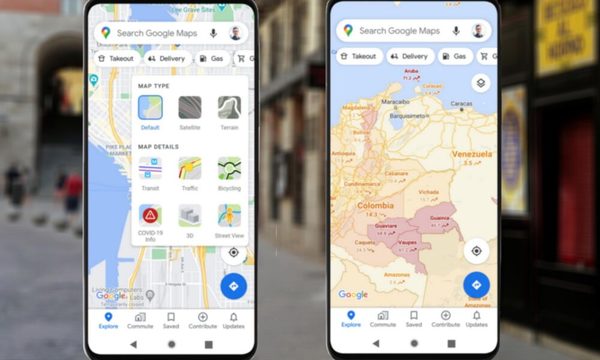 Google Maps mostrará los casos de covid-19 en la zona donde estás