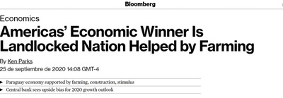 Paraguay es "el más exitoso", según Bloomberg - El Trueno