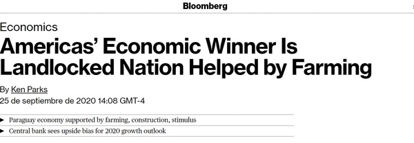 Paraguay es "el más exitoso", según Bloomberg - El Trueno