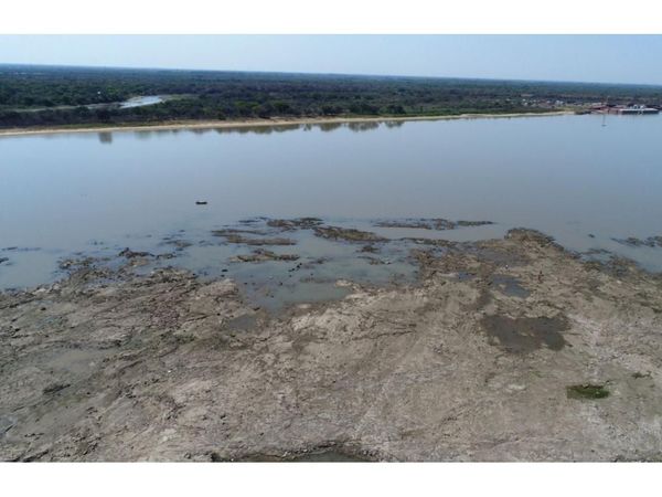 Declaran emergencia hidrológica ante crítica bajante de nivel del río