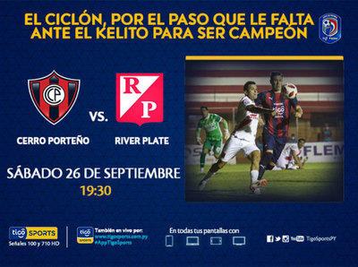 Cerro Porteño quiere una vuelta en su cancha