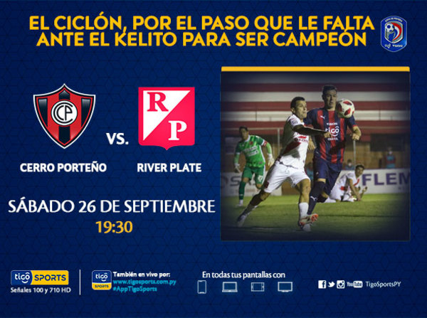 Cerro Porteño quiere una vuelta en su cancha