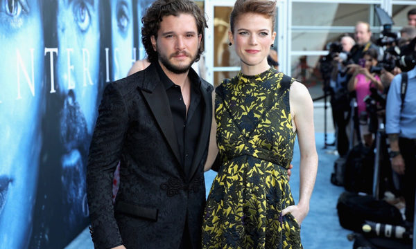 Kit Harington y Leslie Rose esperan a su primer hijo