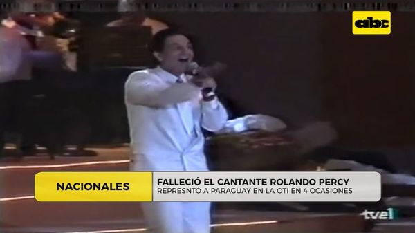 Falleció el cantante Rolando Percy - ABC Noticias - ABC Color