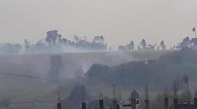 Se reportan varios focos de incendios en Alto Paraná - Noticde.com