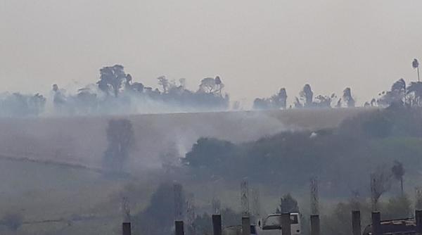Se reportan varios focos de incendios en Alto Paraná - Noticde.com