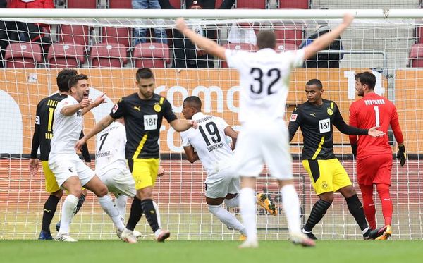 El Dortmund cae ante el Augsburgo - Fútbol - ABC Color