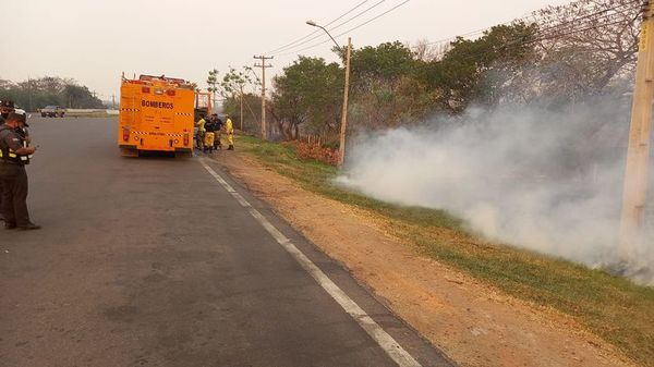 Persisten la quema intencional en San Bernardino - Nacionales - ABC Color