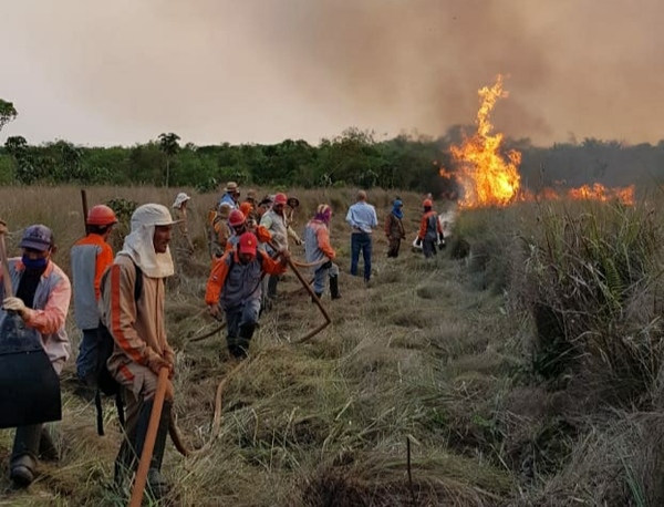 Reportan incendios en Tatí Yupí, Limoy, Yvyty Rokái e Itabo - Noticde.com