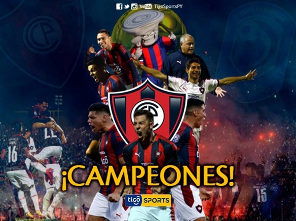 Cerro Porteño es el flamante campeón del torneo Apertura