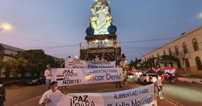 La Nación / “Basta de secuestros, devuelvan a Denis”, claman durante misa celebrada en Concepción