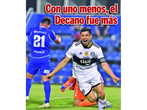 Con uno menos, el Decano fue más
