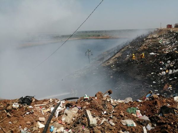 Reportan nuevamente incendio en Cateura - Nacionales - ABC Color