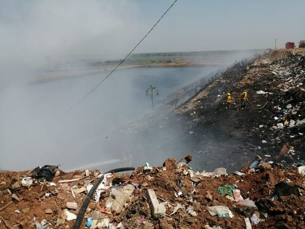 Reportan nuevamente incendio en Cateura  - Nacionales - ABC Color