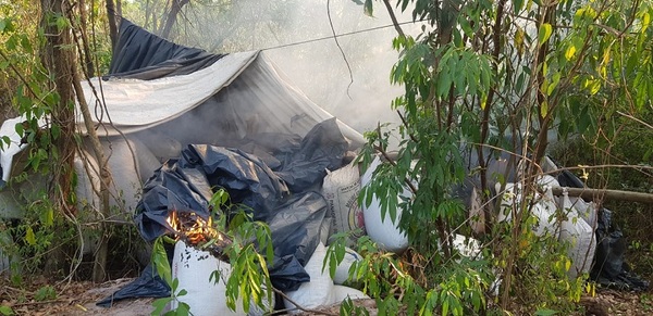 vAntidrogas incautaron 2,5 Toneladas de marihuana en Caaguazú