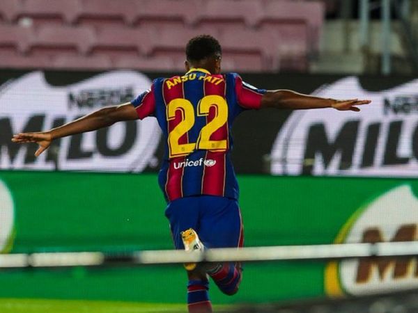 Ansu Fati lidera la goleada del Barcelona