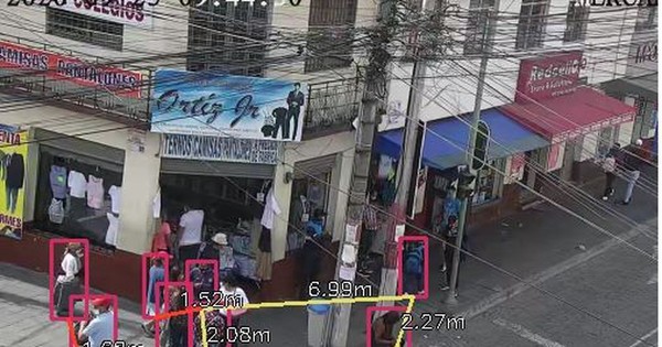 La Nación / COVID-19: Tecnología mide distanciamiento entre personas en las calles