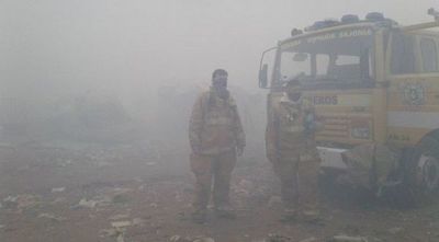 Habilitan escuelas para afectados por incendios en Cateura