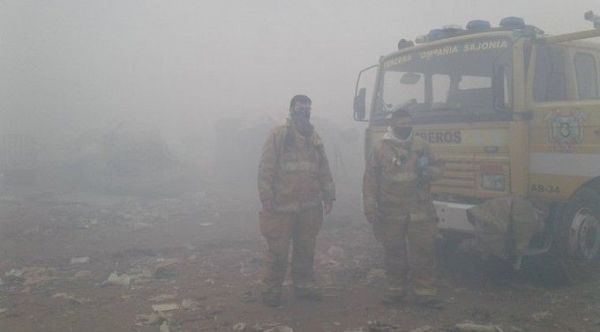 Habilitan escuelas para afectados por incendios en Cateura