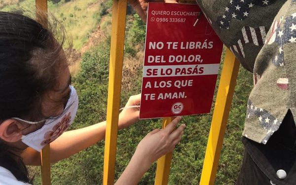 No al suicidio: “No te liberas del dolor, lo pasas a los que te aman”