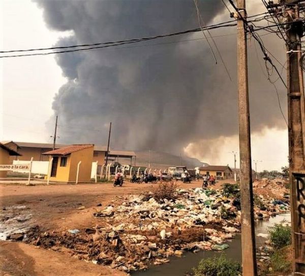 Habilitan escuelas en zona de Cateura para albergar a afectados por incendios