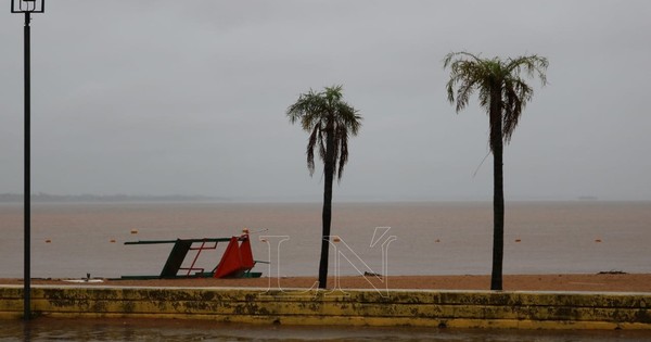 La Nación / Ráfagas de vientos superaron los 100 km/h