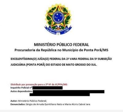 Nombre de magistrado de Pedro Juan salta en investigación del Ministerio Público de Brasil