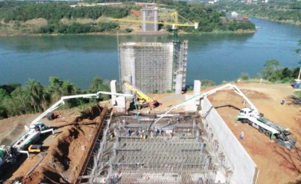 Puente de la Integración Paraguay-Brasil: Presenta un 35% de avance
