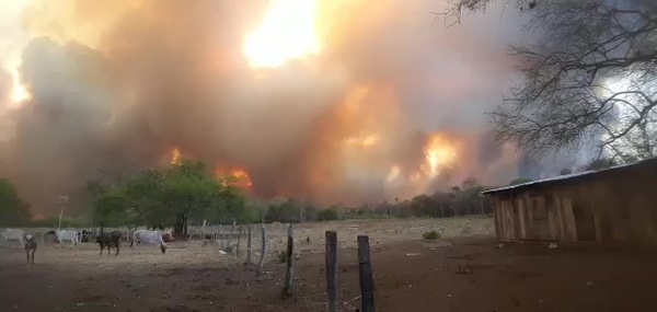 Varias zonas del país fueron afectados por incendios – Prensa 5