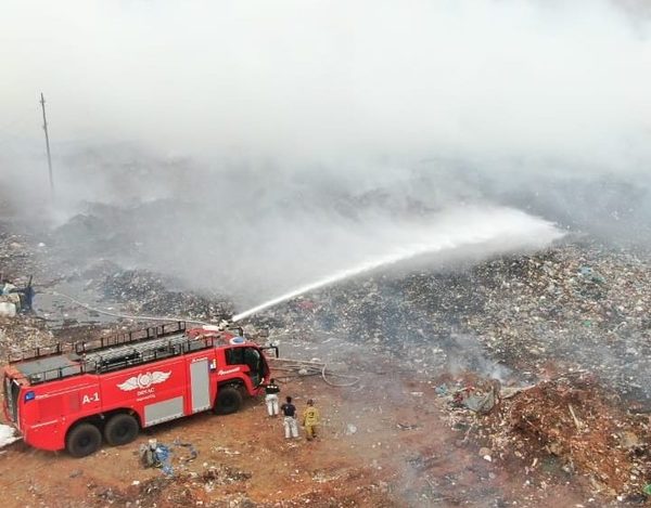 Cateura en llamas, 700 personas fueron evacuadas