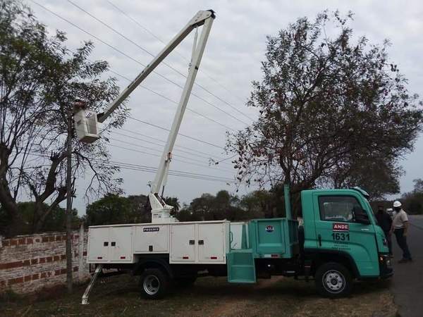 ANDE inicia operativo para mantenimiento intensivo en Alto Paraná