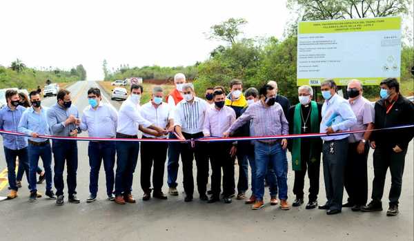 Inauguran más de 65 km de nuevos asfaltados, incluida la “Ruta de la Fe” - El Trueno
