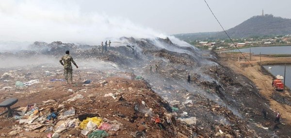 Guerra por la basura: acusan que incendio de vertedero fue provocado - ADN Paraguayo