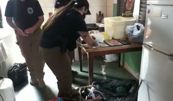 Desmantelan narcolaboratorio donde procesaban cocaína en Pedro Juan Caballeo