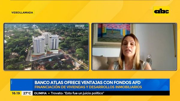 Banco Atlas ofrece ventajas con fondos AFD - Factor Clave - ABC Color
