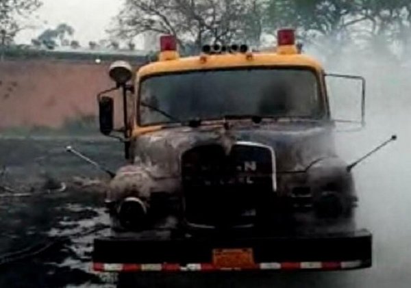 Repondrán carro de bombero incendiado | Noticias Paraguay
